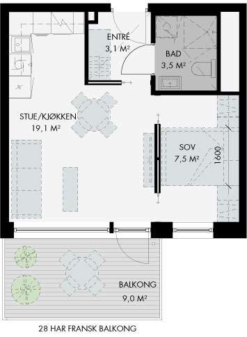 Plantegning 1